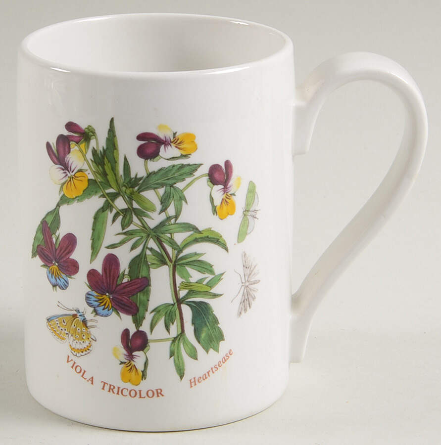 Botanic Garden 1972 Mug (Flower & Butterfly) by Portmeirion-1