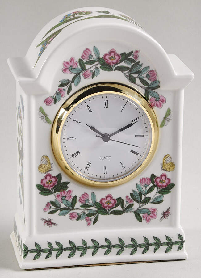 Botanic Garden Mantel Clock by Portmeirion-1