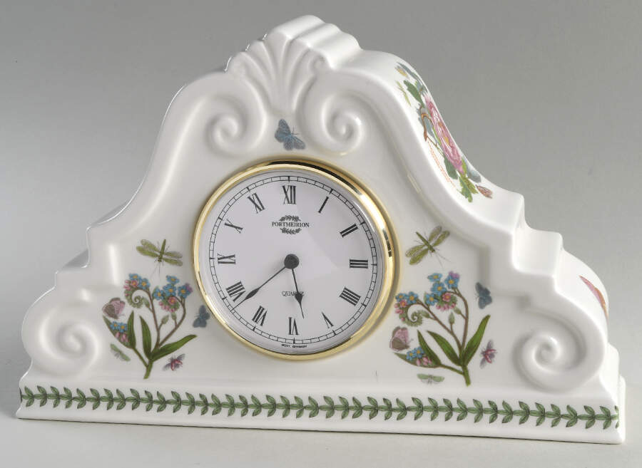 Botanic Garden Large Mantel Clock by Portmeirion-1
