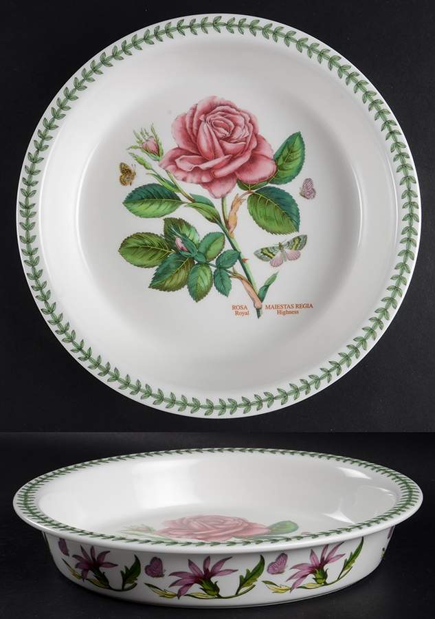 Botanic Garden 10" Pie Baking Plate by Portmeirion-1