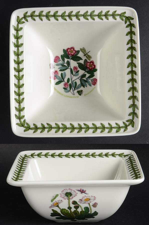 Botanic Garden 6" Square Bowl by Portmeirion-1
