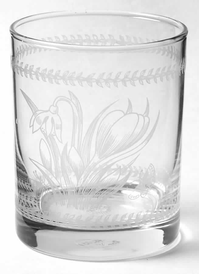 Botanic Garden 8 Oz Glassware Etch Tumbler by Portmeirion-1