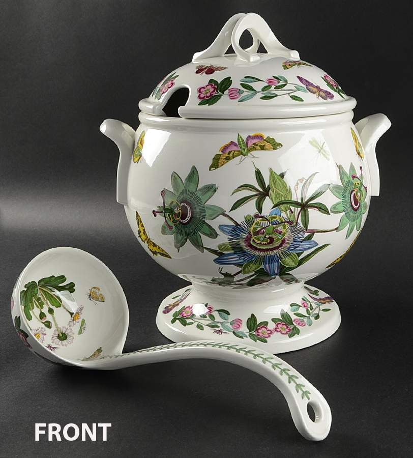 Botanic Garden Tureen & Lid with Ladle by Portmeirion-1
