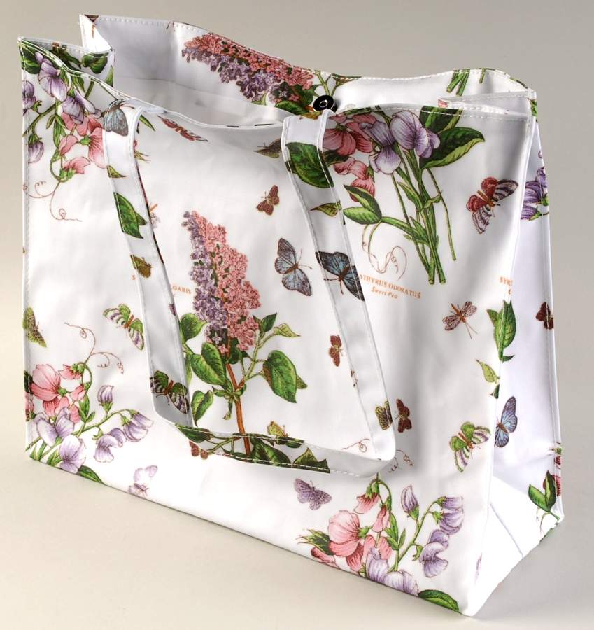 Botanic Garden Matt PVC Shoulder Gusset Bag by Portmeirion-1