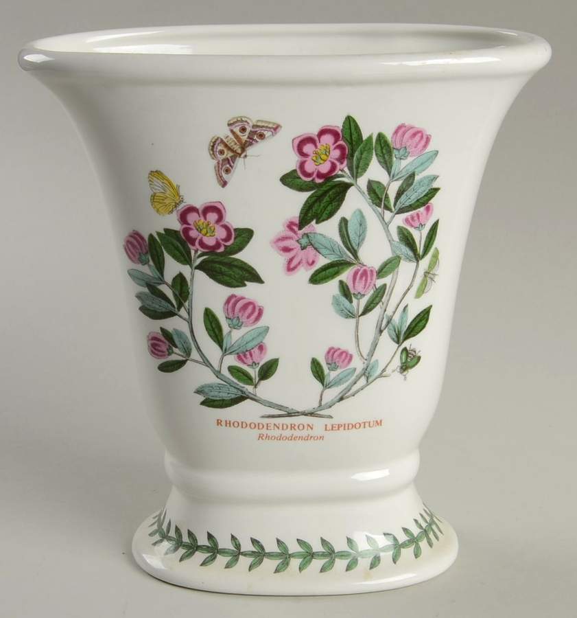 Botanic Garden 7" Oval Versailles Vase by Portmeirion-1