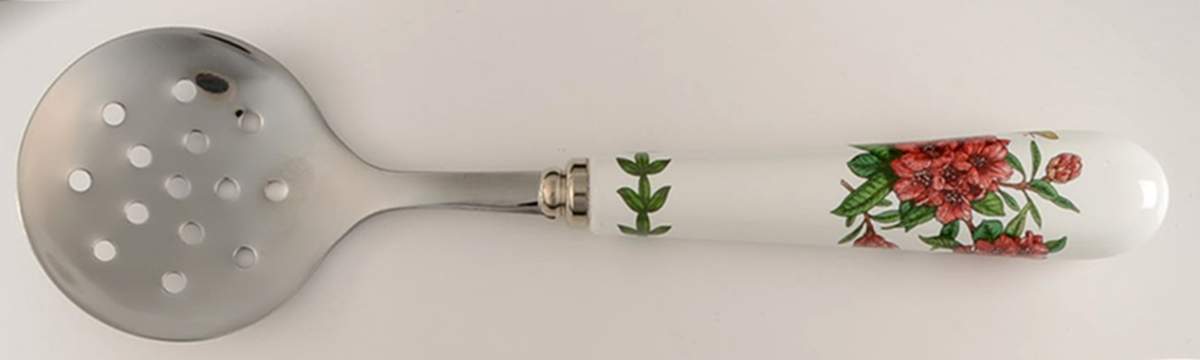 Botanic Garden Cranberry Server W/Stainless Bowl by Portmeirion-1