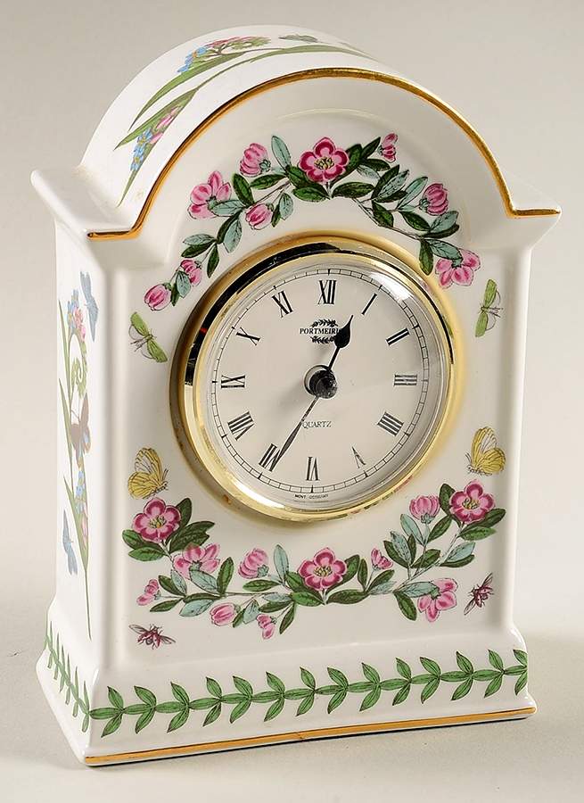 Botanic Garden 25th Anniversary Mantel Clock by Portmeirion-1