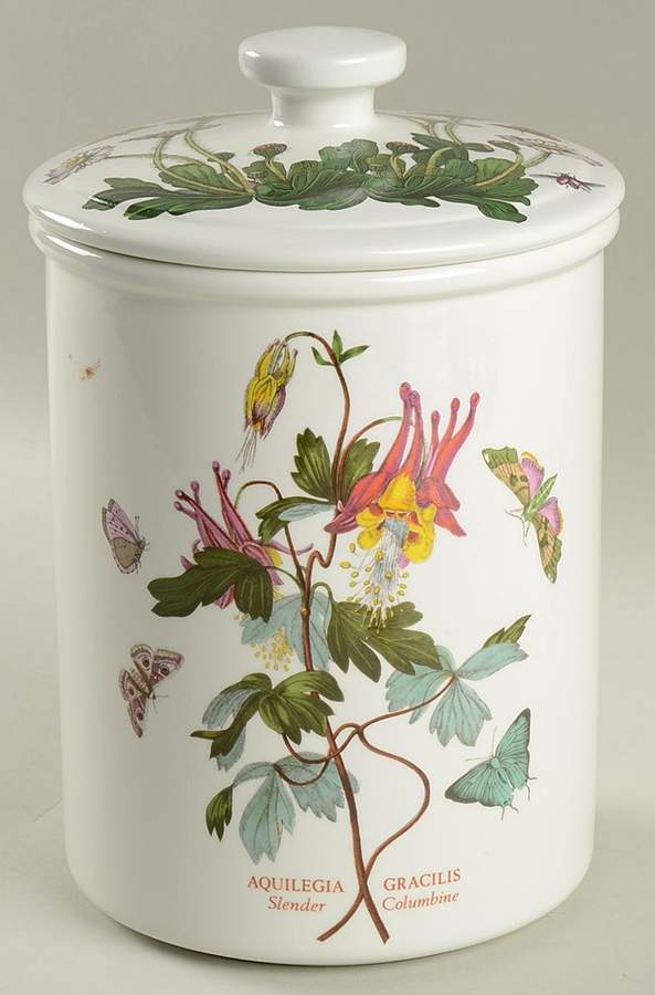 Botanic Garden 8" Storage Crock & Lid by Portmeirion-1