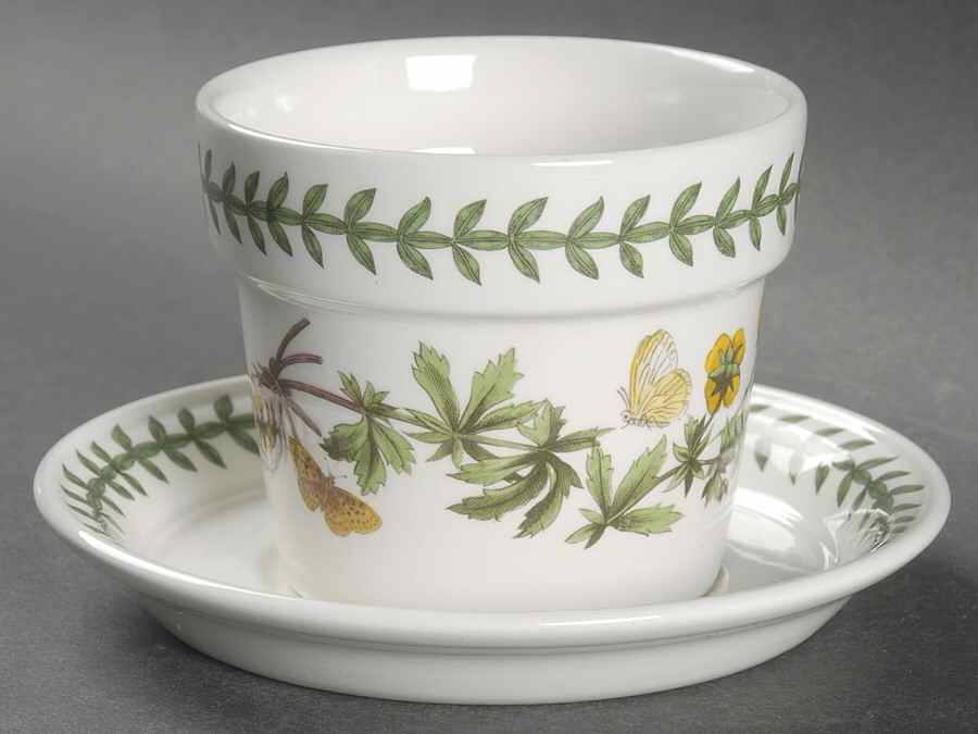 Botanic Garden 2" Herb Pot w/Underplate by Portmeirion-1