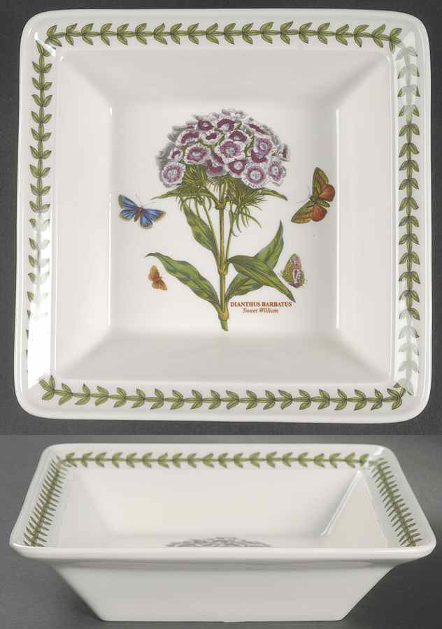 Botanic Garden 7" Square Low Bowl by Portmeirion-1