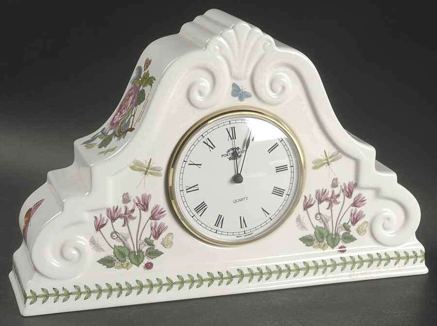 Botanic Garden Large Mantel Clock by Portmeirion-1