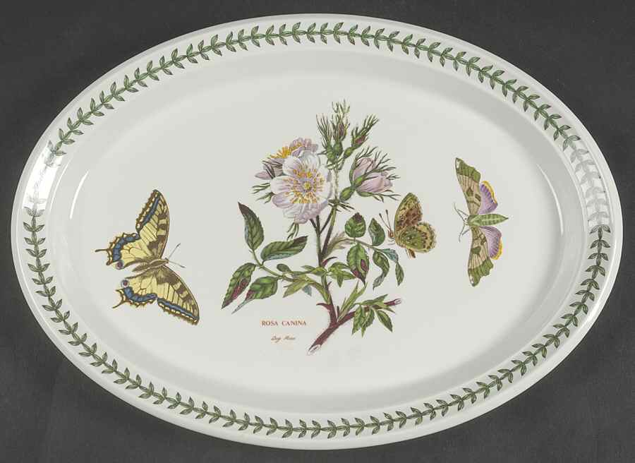 Botanic Garden 13" Oval Serving Platter by Portmeirion-1