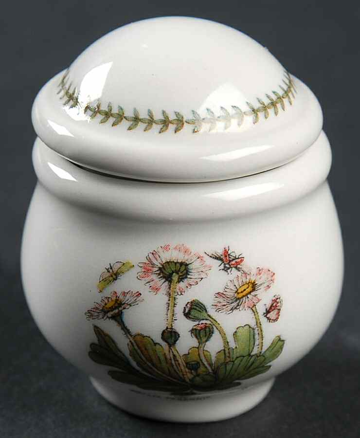 Botanic Garden Miniature Sugar Bowl & Lid by Portmeirion-1