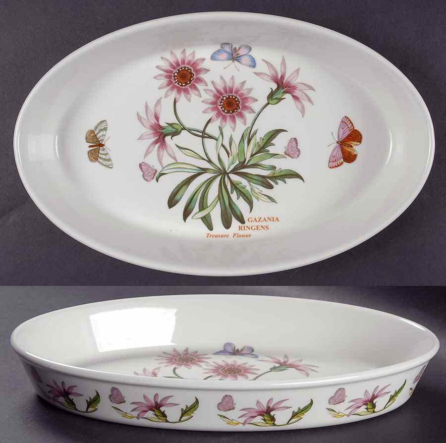 Botanic Garden 11" Oval Baker by Portmeirion-1