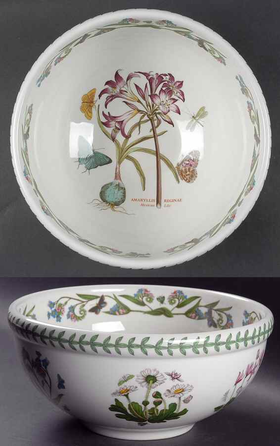 Botanic Garden 10" Large Salad Serving Bowl by Portmeirion-1