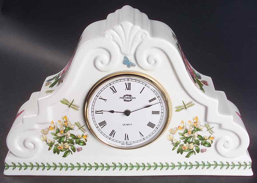 Botanic Garden Large Mantel Clock by Portmeirion-1