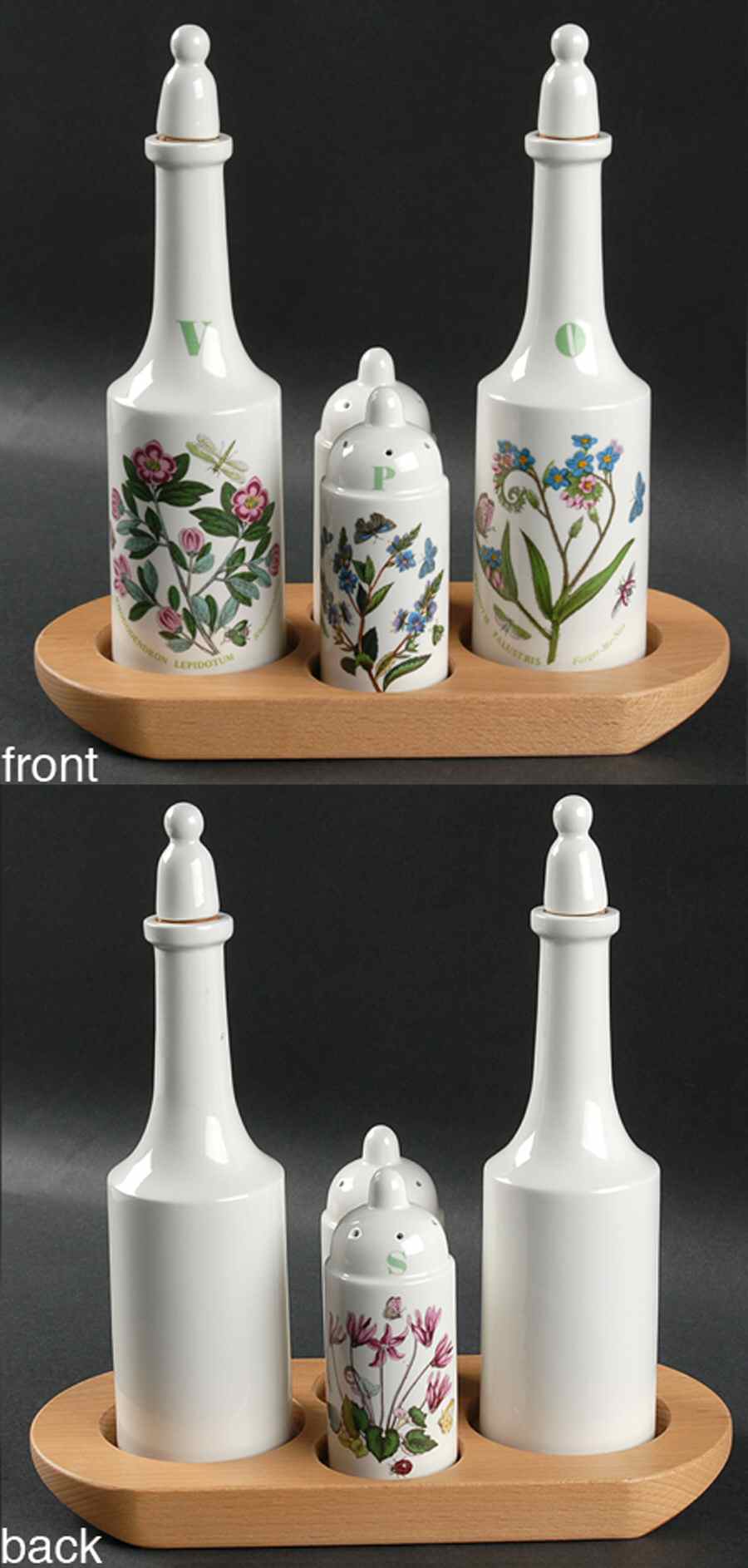 Botanic Garden (7 Piece) Condiment Set (SAP,VO,TRAC) by Portmeirion-1