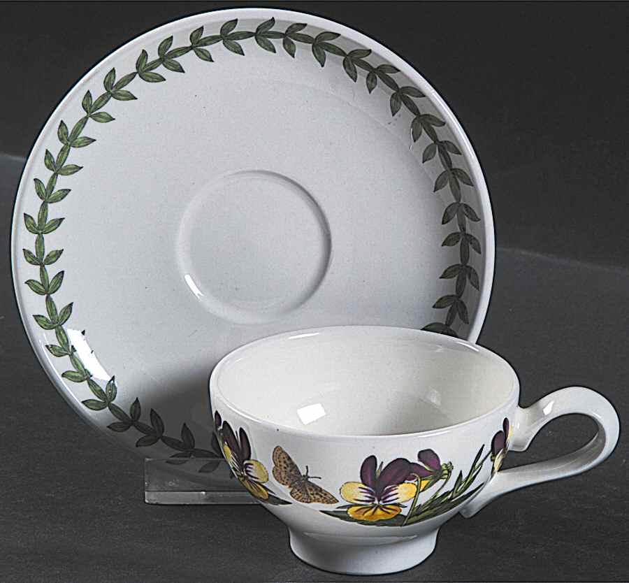 Botanic Garden Espresso/Traditional Cup & Saucer Set by Portmeirion-1