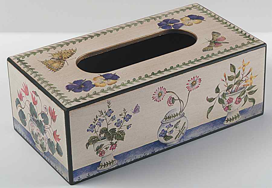 Botanic Garden Kleenex Box by Portmeirion-1