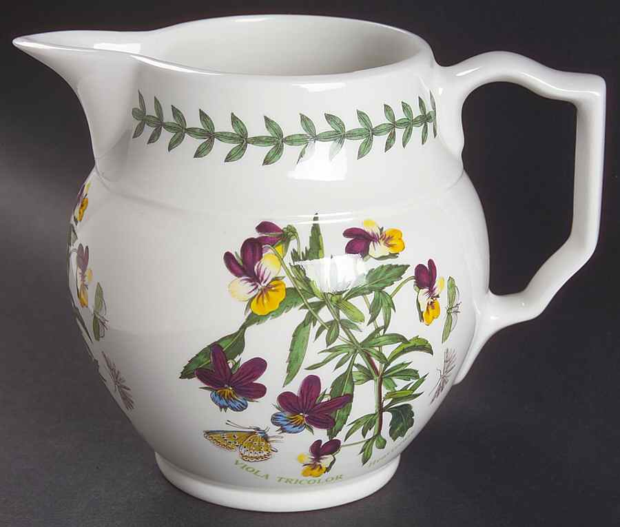 Botanic Garden 16 Oz Staffordshire Jug by Portmeirion-1