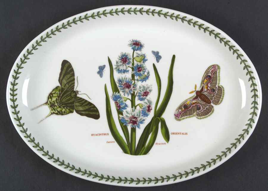 Botanic Garden 12" Oval Steak Platter by Portmeirion-1