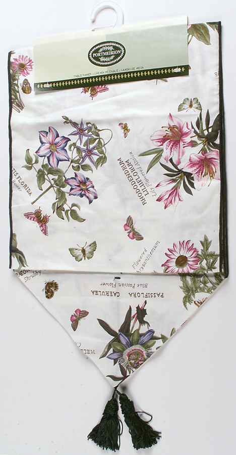 Botanic Garden 13" X 72" Cloth Table Runner by Portmeirion-1