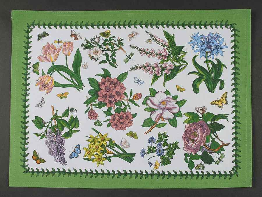 Botanic Garden Rectangular Cloth Placemat by Portmeirion-1