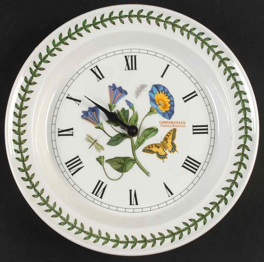 Botanic Garden Hanging Wall Clock by Portmeirion-1