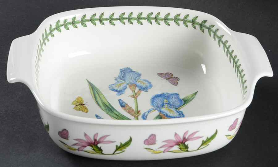 Botanic Garden 10" Square Roaster by Portmeirion-1