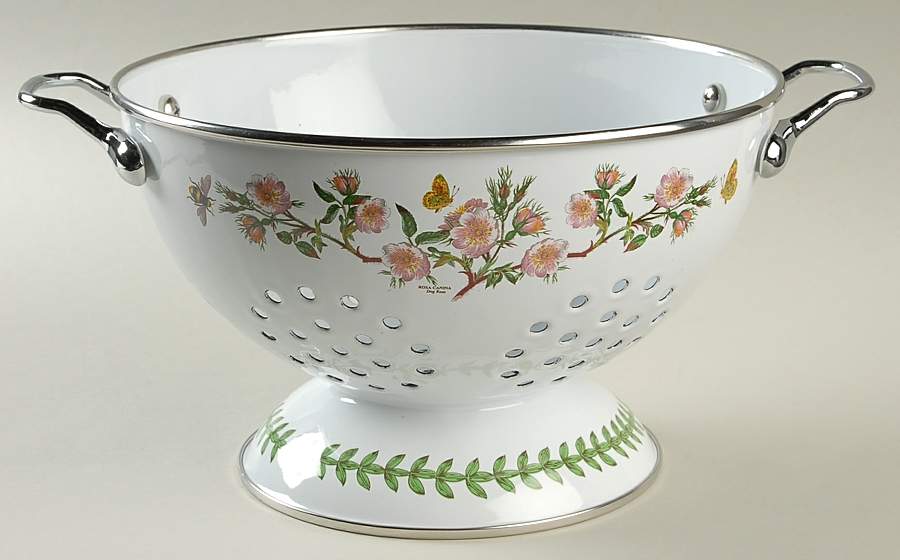 Botanic Garden 3 Quart Metal Colander by Portmeirion-1