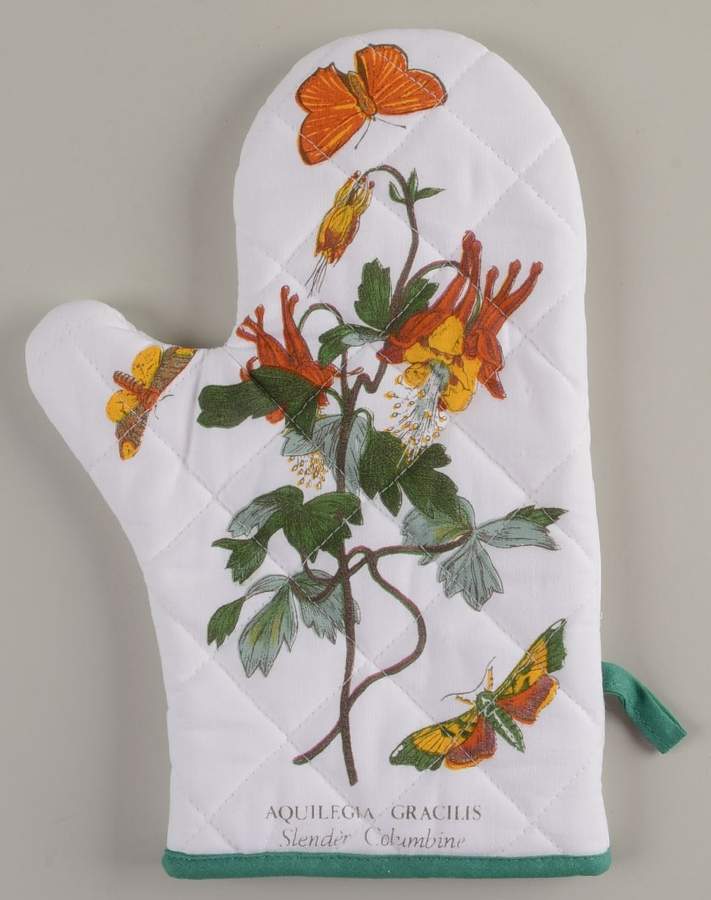 Botanic Garden Cloth Oven Mitt by Portmeirion-1