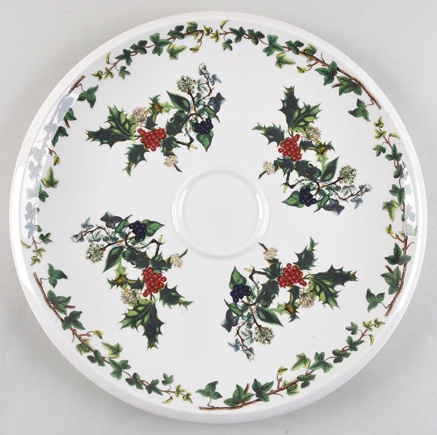 The Holly and The Ivy Chip & Dip-Base Only by Portmeirion-1
