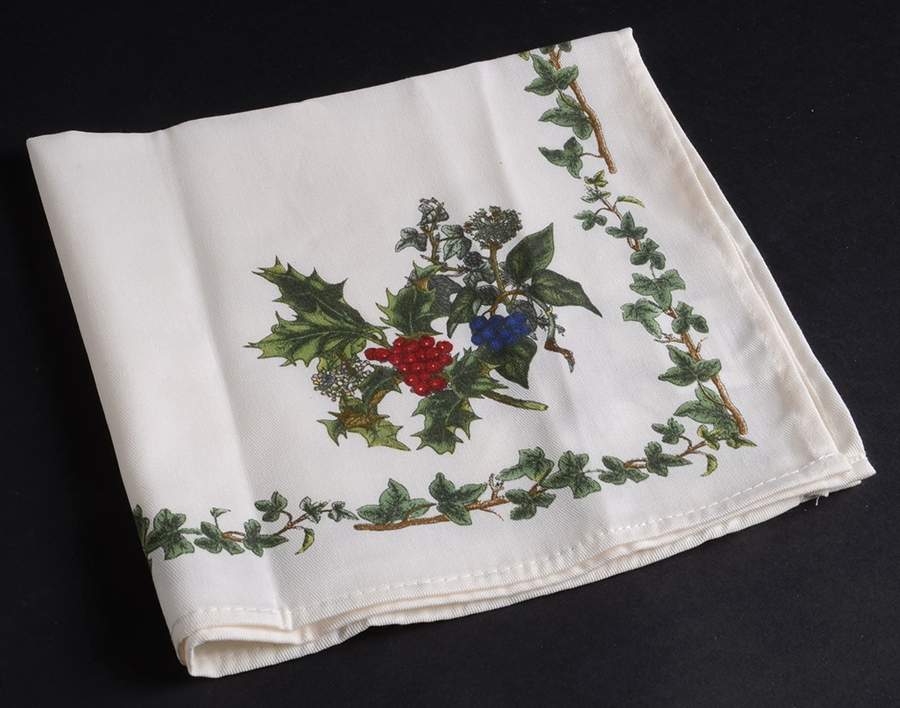 The Holly and The Ivy Cloth Napkin by Portmeirion-1