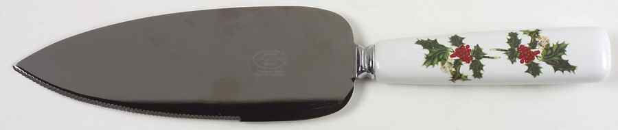 The Holly and The Ivy Pie & Cake Server with Stainless Blade by Portmeirion-1