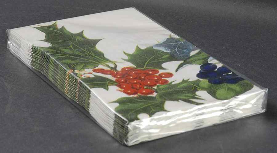 The Holly and The Ivy Package of Paper Guest Towel Napkins by Portmeirion-1