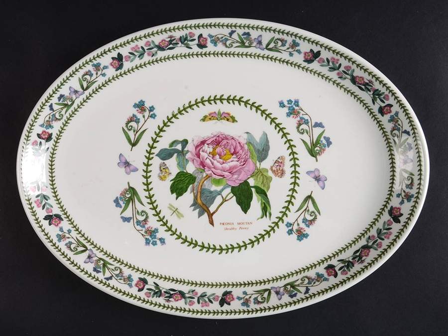 Variations 12" Oval Steak Platter by Portmeirion-1