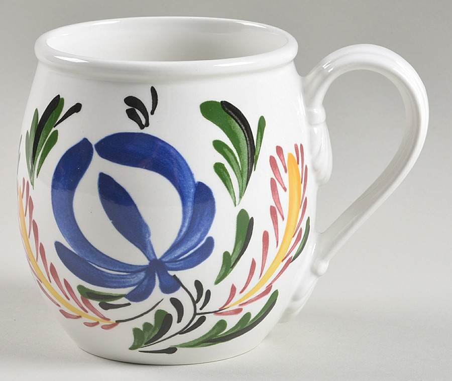 Welsh Dresser Delft Mug (Barrel Shape) by Portmeirion-1