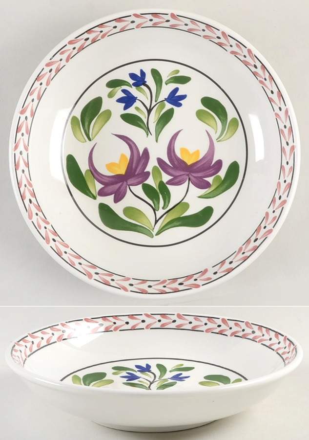 Welsh Dresser 8" Individual Pasta Bowl by Portmeirion-1