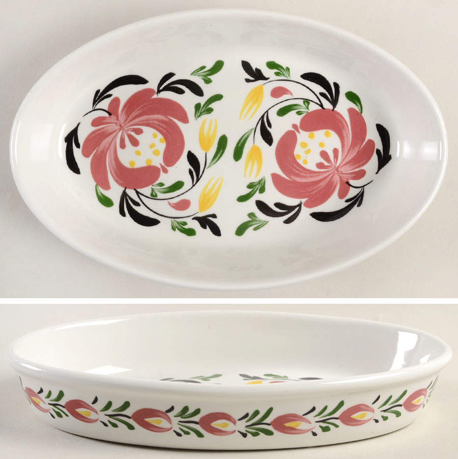 Welsh Dresser 11" Oval Baker by Portmeirion-1