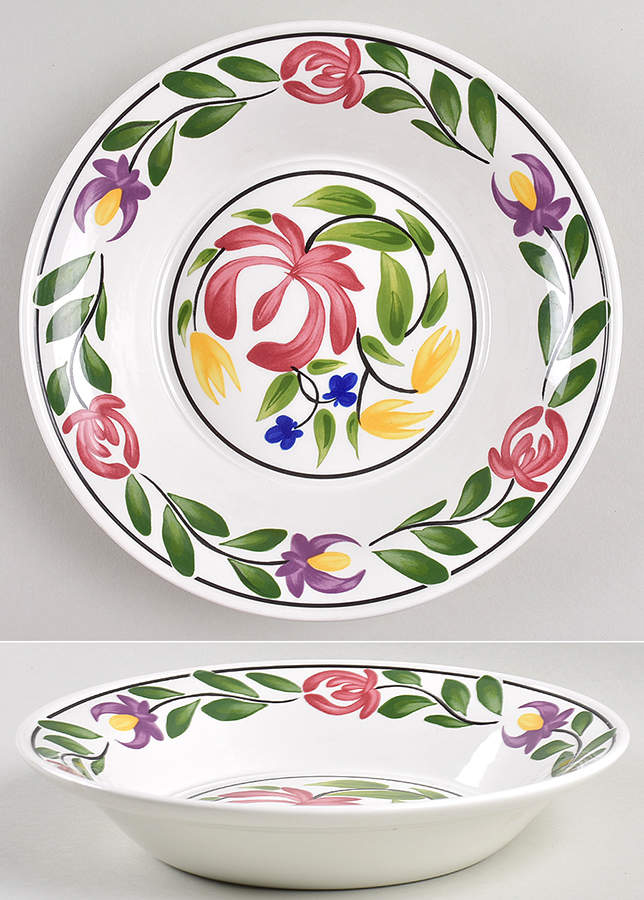 Welsh Dresser Rim Soup Bowl by Portmeirion-1