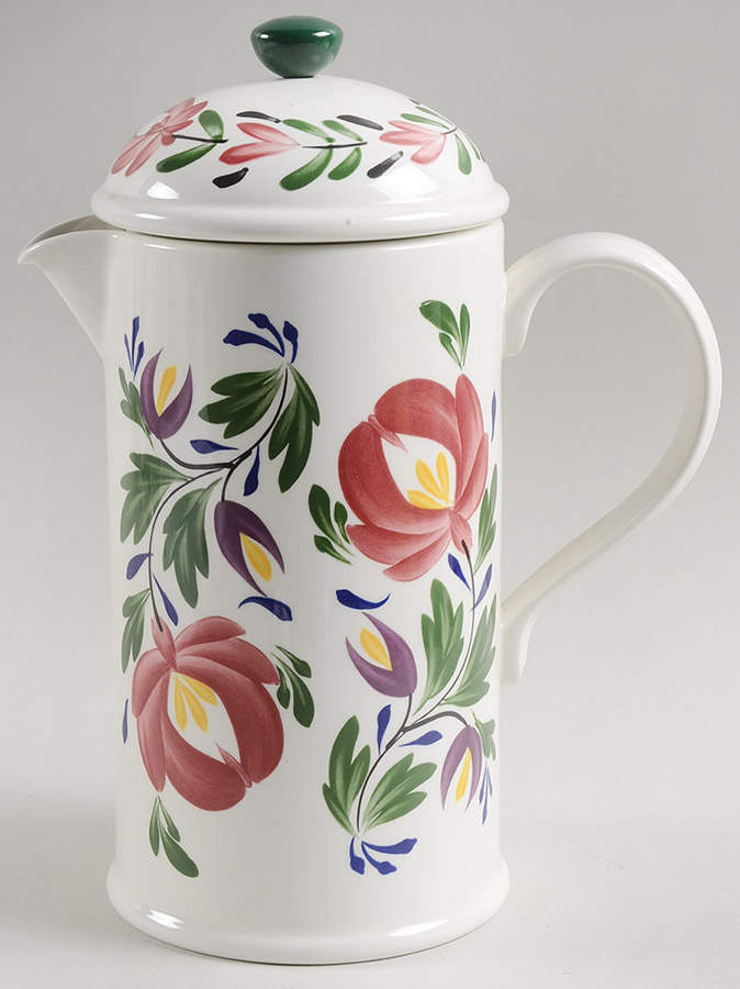 Welsh Dresser French Press Coffee Pot & Lid by Portmeirion-1