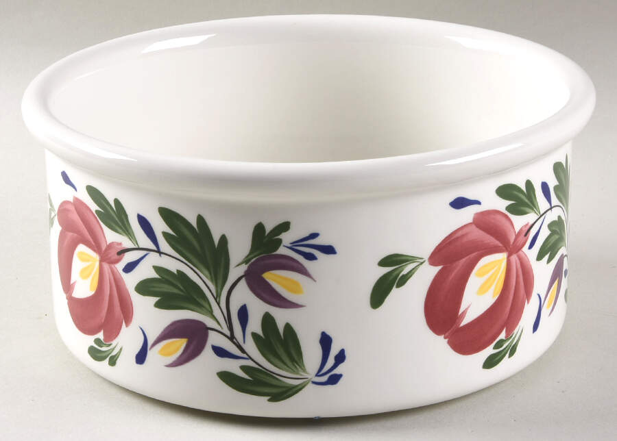 Welsh Dresser 7" Round Vegetable/Souffle (Drum) by Portmeirion-1