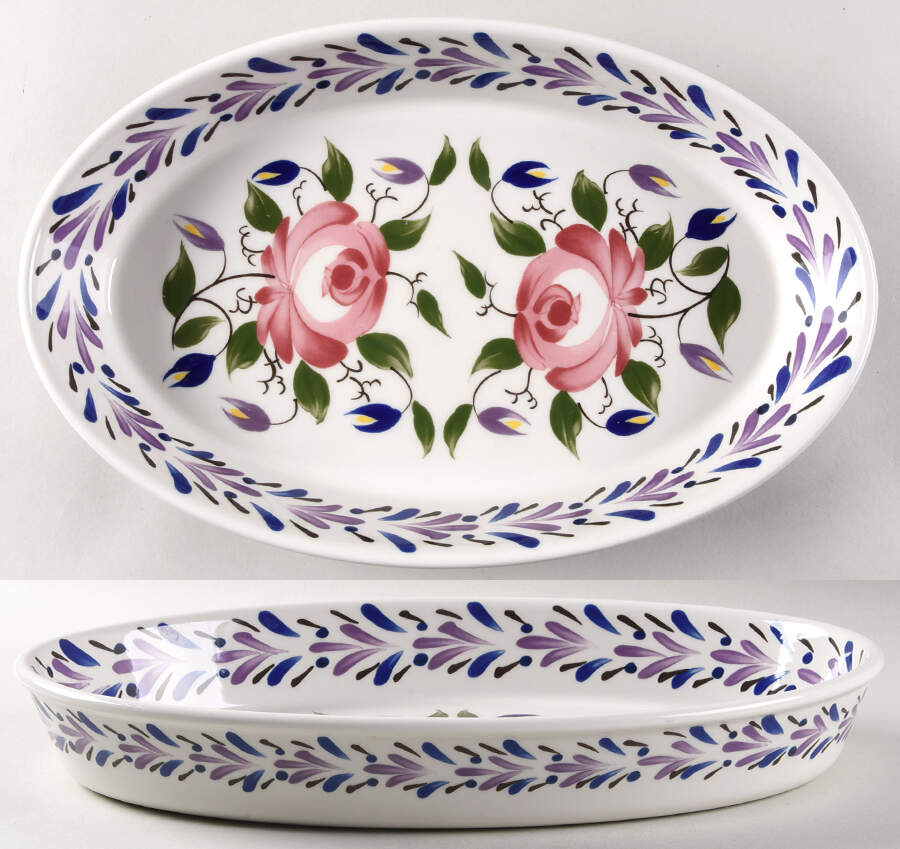 Welsh Dresser 14" Oval Baker by Portmeirion-1