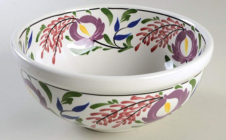 Welsh Dresser 9" Salad Serving Bowl by Portmeirion-1