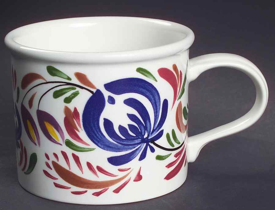 Welsh Dresser Drum Breakfast Cup/Mug by Portmeirion-1