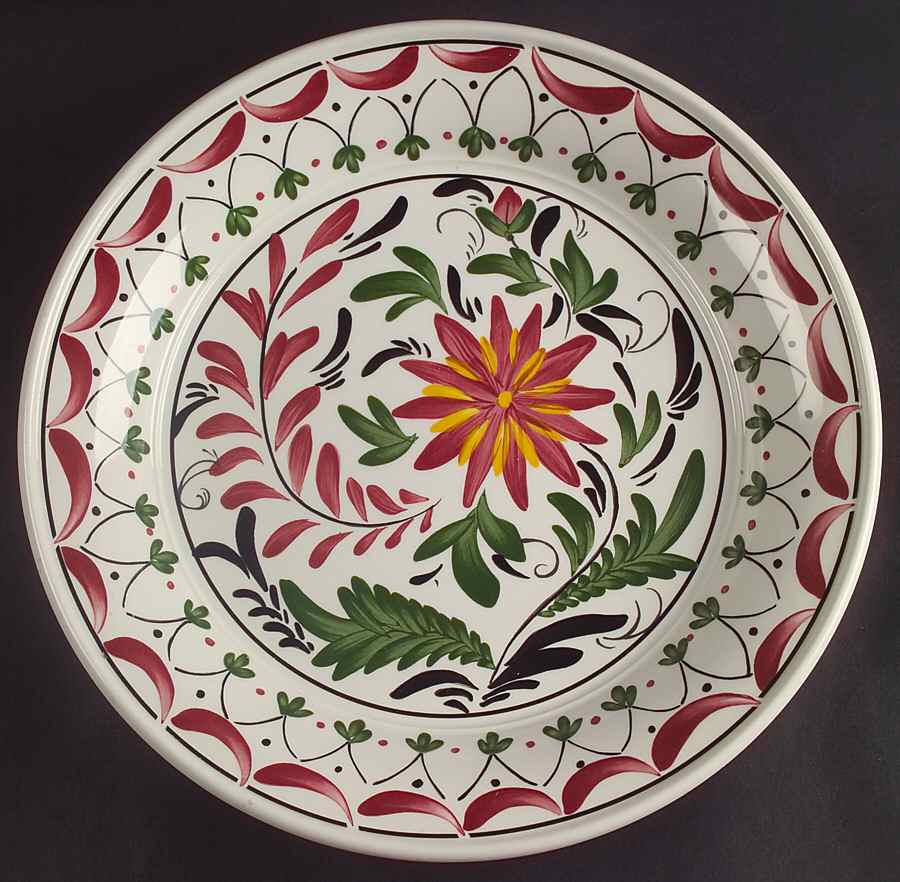 Welsh Dresser 12" Chop Plate (Round Platter) by Portmeirion-1