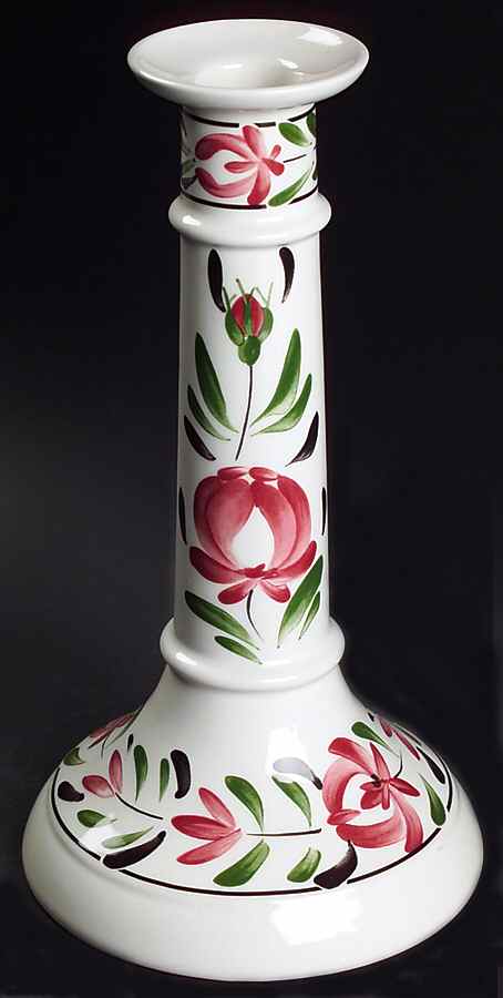 Welsh Dresser 9" Tall Candlestick by Portmeirion-1