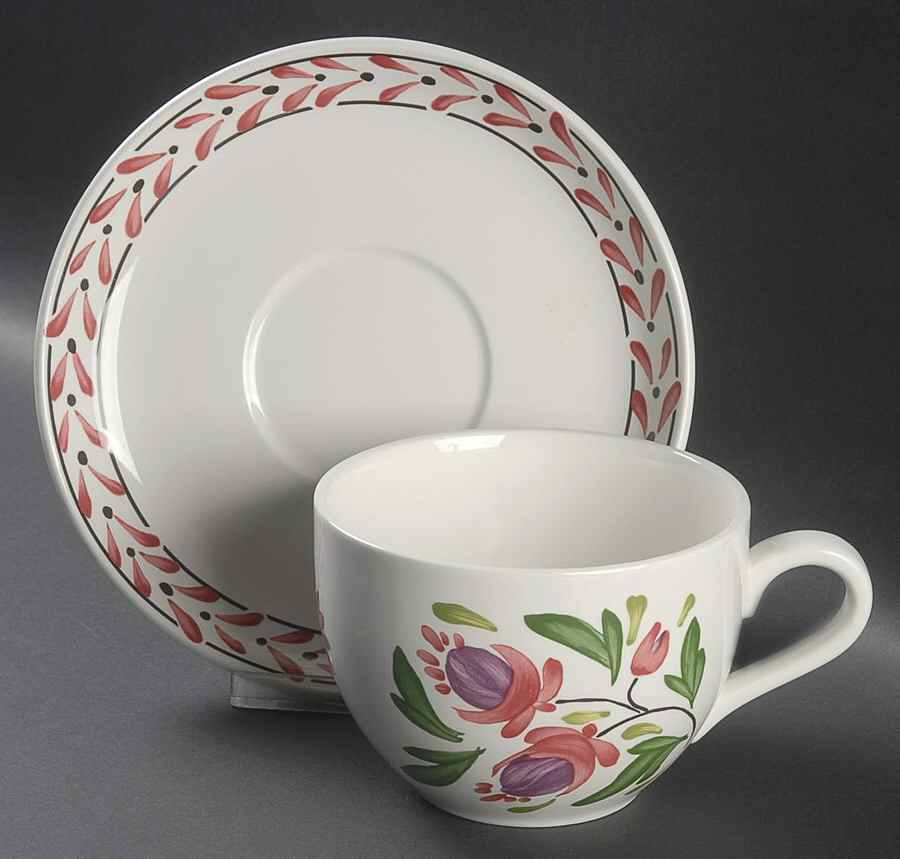 Welsh Dresser Jumbo Cup & Saucer Set by Portmeirion-1