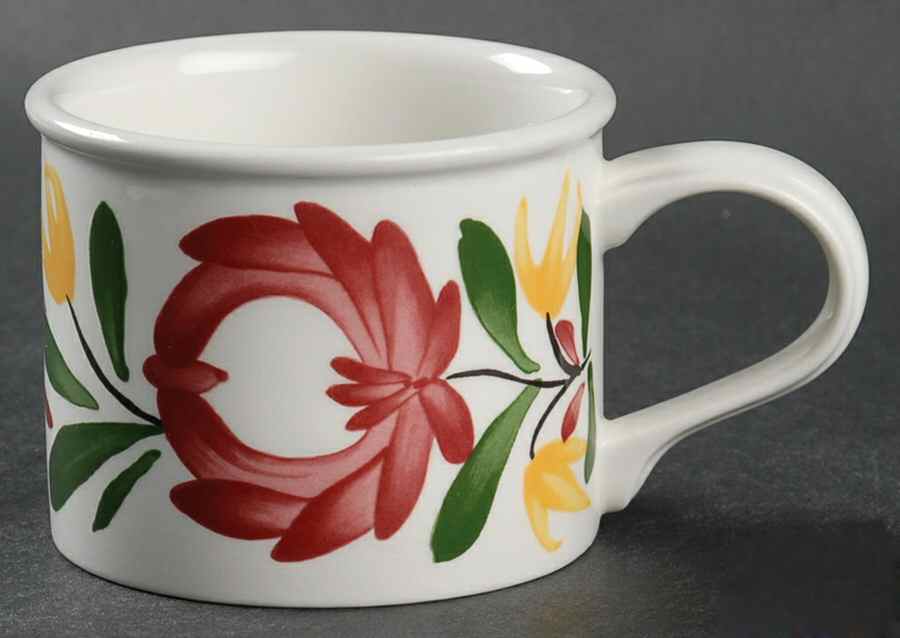 Welsh Dresser Drum Flat Cup by Portmeirion-1