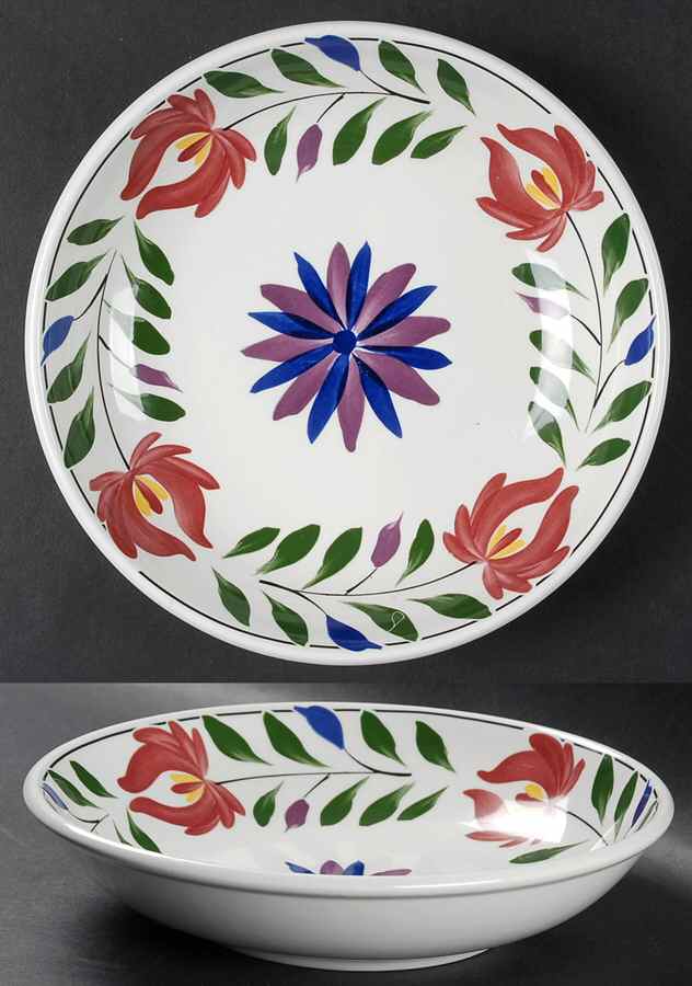 Welsh Dresser 8" Individual Pasta Bowl by Portmeirion-1